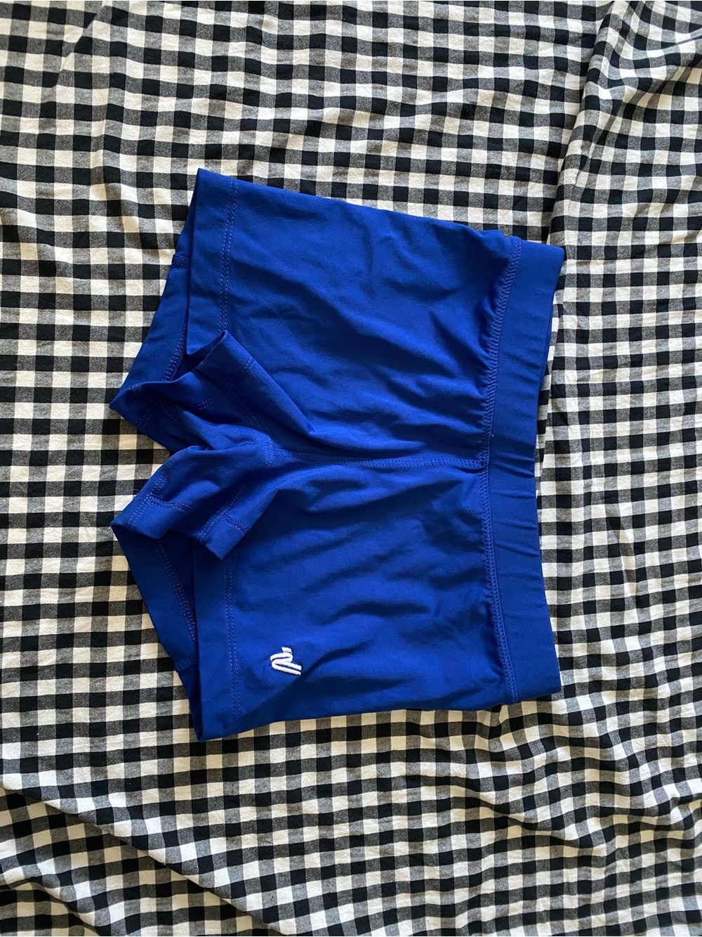 royal blue varsity cheer shorts